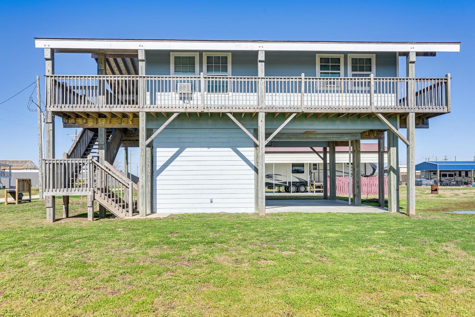 Crystal Beach Home With 2 Grills Walk To Shore! Zewnętrze zdjęcie